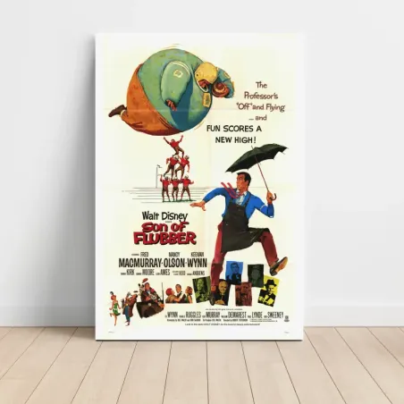 Son of Flubber (1963) Fine Art Movie Poster