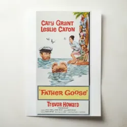 Father Goose (1964) Fine Art Movie Poster