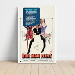 Our Man Flint (1966) Fine Art Movie Poster