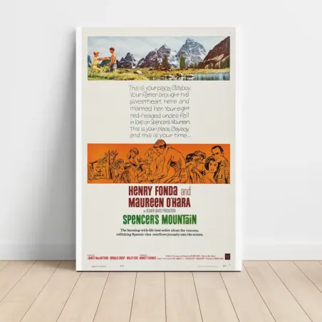 Spencer's Mountain (1963) Fine Art Movie Poster