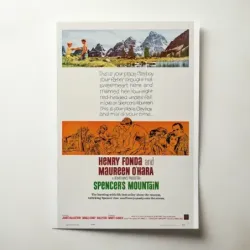 Spencer's Mountain (1963) Fine Art Movie Poster