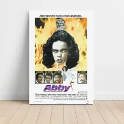 Abby (1974) Fine Art Movie Poster