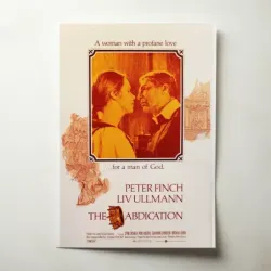 The Abdication (1974) Fine Art Movie Poster
