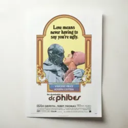 The Abominable Dr. Phibes (1971) Fine Art Movie Poster