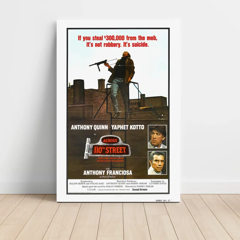 Across 110th Street (1972) Fine Art Movie Poster