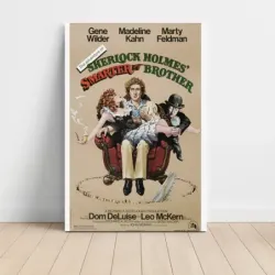 The Adventure of Sherlock Holmes' Smarter Brother (1975) Fine Art Movie Poster