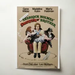 The Adventure of Sherlock Holmes' Smarter Brother (1975) Fine Art Movie Poster