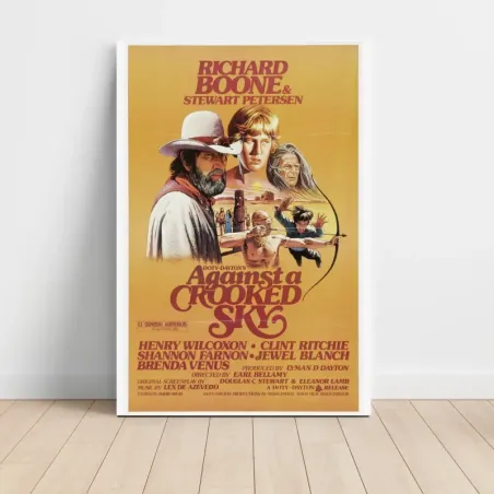 Against a Crooked Sky (1975) Fine Art Movie Poster