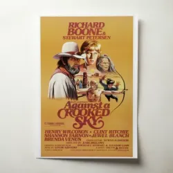 Against a Crooked Sky (1975) Fine Art Movie Poster