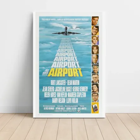 Airport (1970) Fine Art Movie Poster