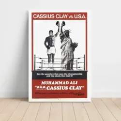 a.k.a. Cassius Clay (1970) Fine Art Movie Poster
