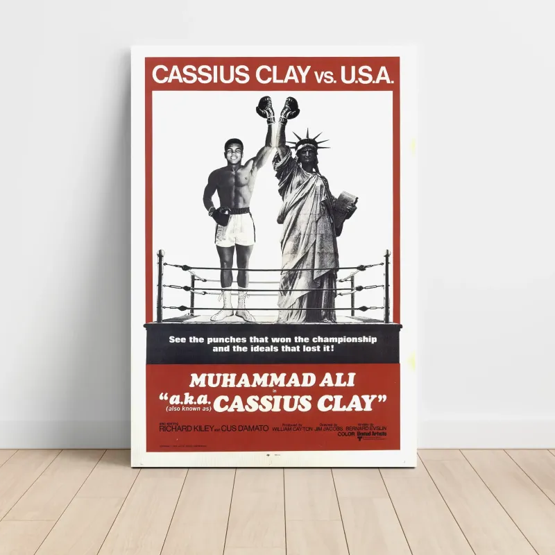 a.k.a. Cassius Clay (1970) Fine Art Movie Poster