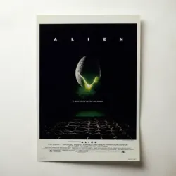 Alien (1979) Fine Art Movie Poster