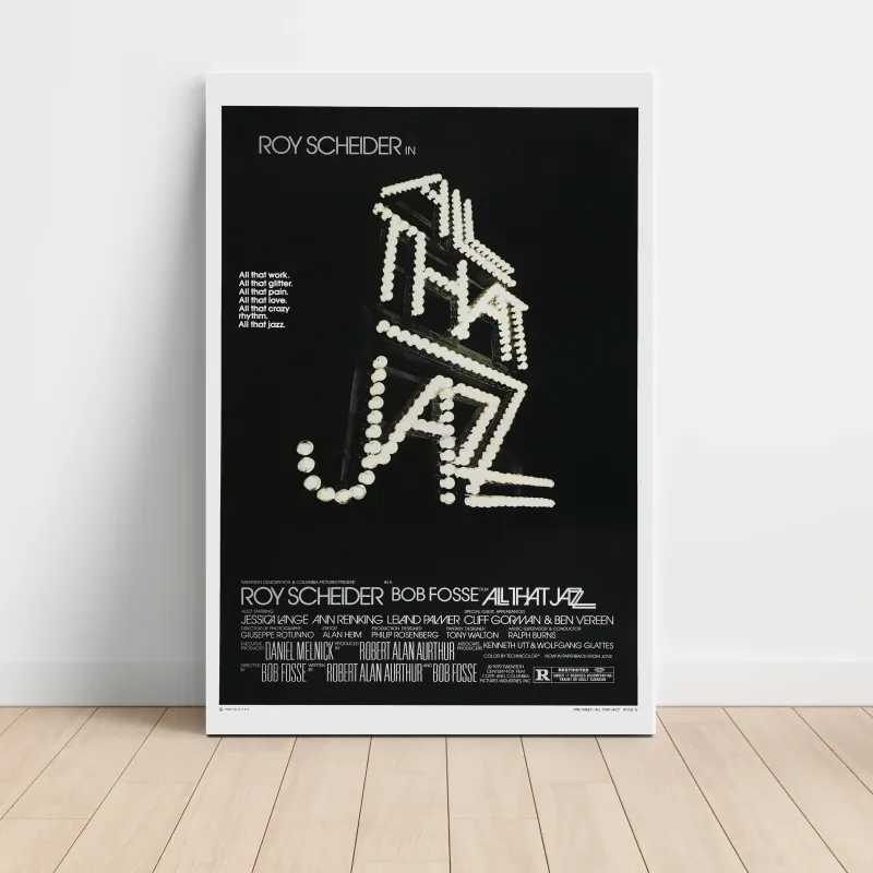 All That Jazz (1979) Fine Art Movie Poster