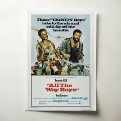 All the Way, Boys! (1972) Fine Art Movie Poster
