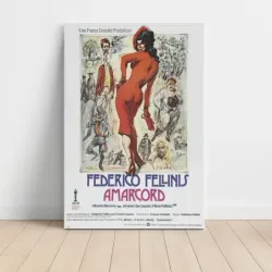 Amarcord (1973) Fine Art Movie Poster