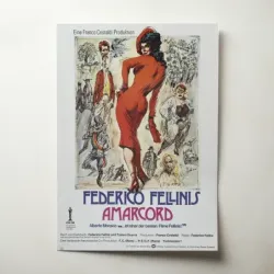 Amarcord (1973) Fine Art Movie Poster