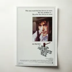 ...And Justice for All (1979) Fine Art Movie Poster