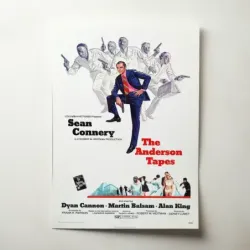 The Anderson Tapes (1971) Fine Art Movie Poster