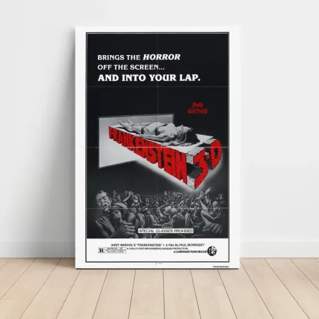 Flesh for Frankenstein (1973) Fine Art Movie Poster