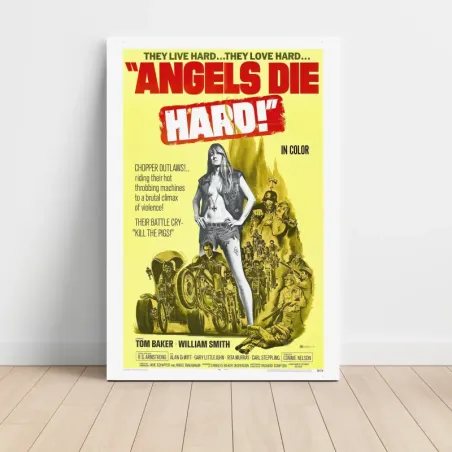 Angels Die Hard (1970) Fine Art Movie Poster
