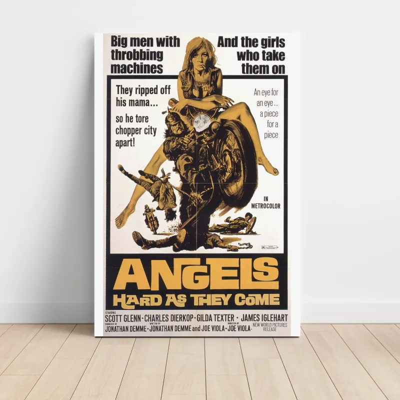 Angels Hard as They Come (1971) Fine Art Movie Poster