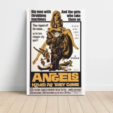 Angels Hard as They Come (1971) Fine Art Movie Poster