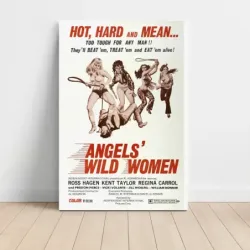 Angels' Wild Women (1972) Fine Art Movie Poster