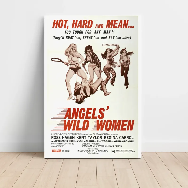 Angels' Wild Women (1972) Fine Art Movie Poster