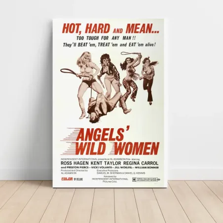 Angels' Wild Women (1972) Fine Art Movie Poster
