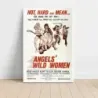 Angels' Wild Women (1972) Fine Art Movie Poster