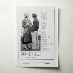 Annie Hall (1977) Fine Art Movie Poster