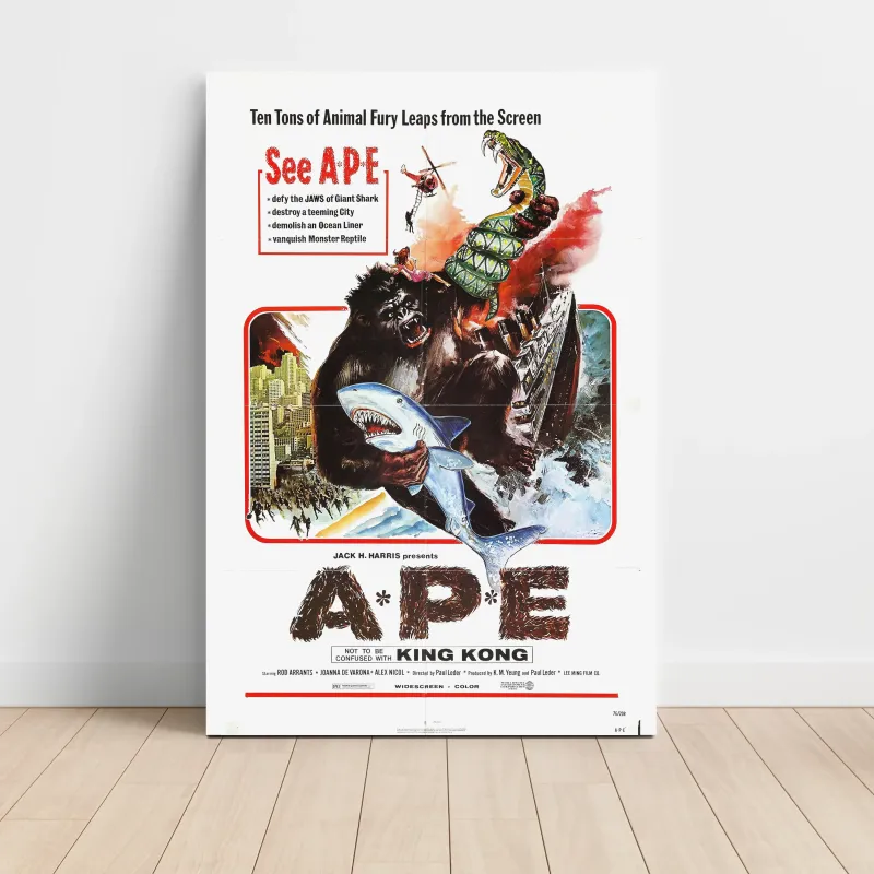 A*P*E (1976) Fine Art Movie Poster