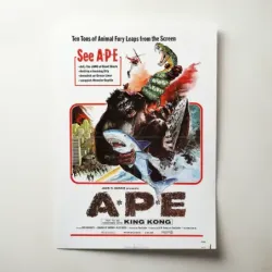 A*P*E (1976) Fine Art Movie Poster