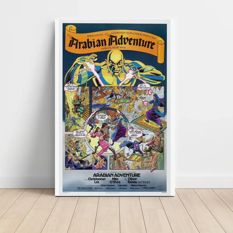 Arabian Adventure (1979) Fine Art Movie Poster