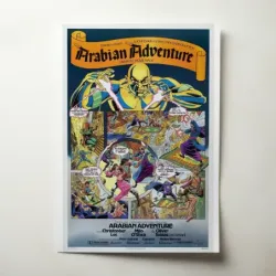 Arabian Adventure (1979) Fine Art Movie Poster