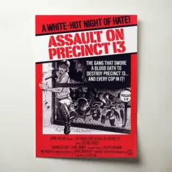 Assault on Precinct 13 (1976) Fine Art Movie Poster