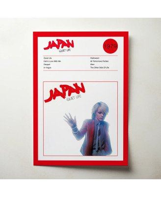 Japan – Quiet Life Fine Art Album Poster Wall Art