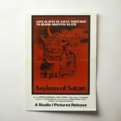 Asylum of Satan (1972) Fine Art Movie Poster