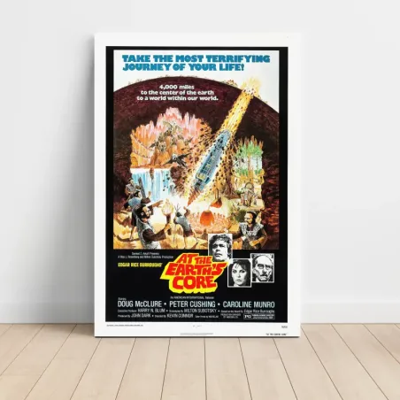 At the Earth's Core (1976) Fine Art Movie Poster