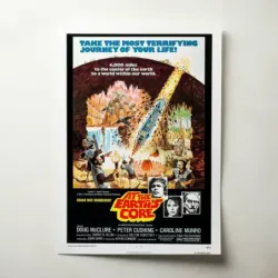 At the Earth's Core (1976) Fine Art Movie Poster
