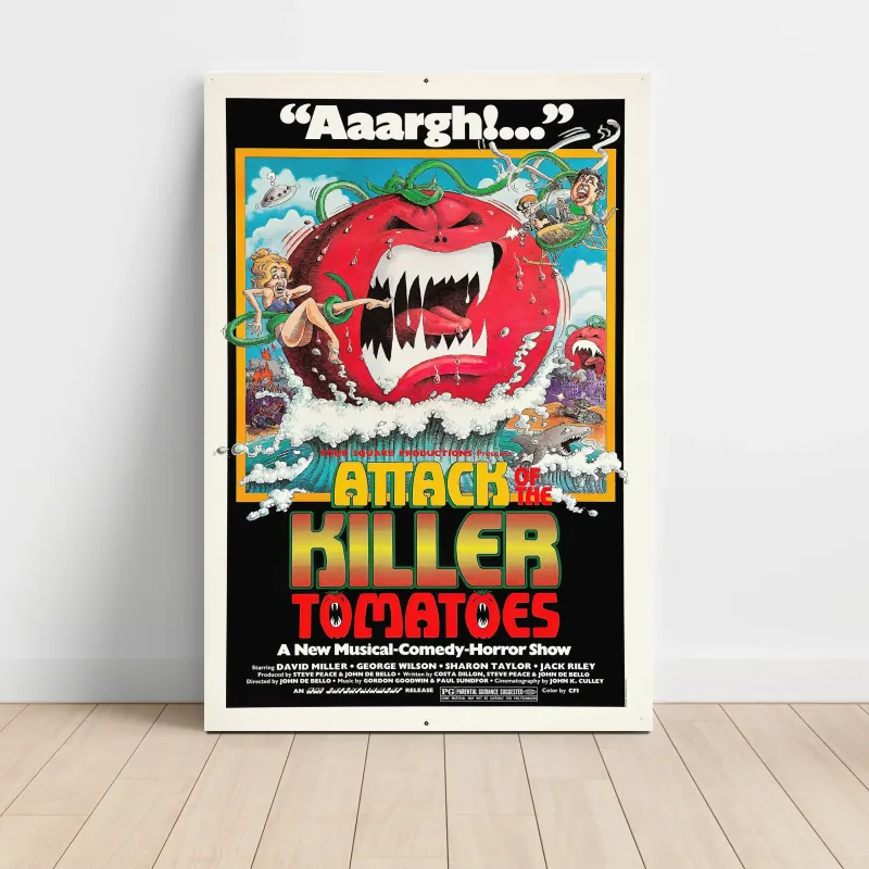 Attack of the Killer Tomatoes! (1978) Fine Art Movie Poster