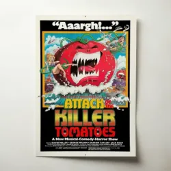 Attack of the Killer Tomatoes! (1978) Fine Art Movie Poster