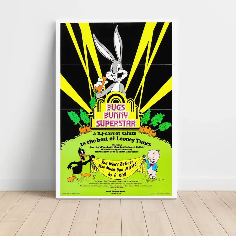 Bugs Bunny: Superstar (1975) Fine Art Movie Poster