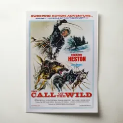 The Call of the Wild (1972) Fine Art Movie Poster