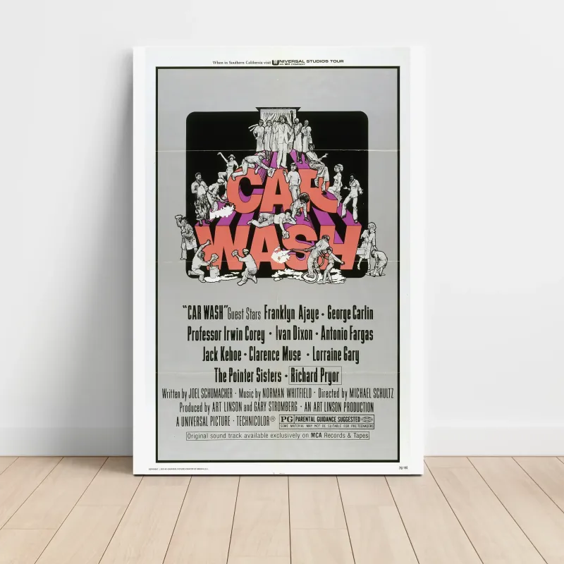 Car Wash (1976) Fine Art Movie Poster