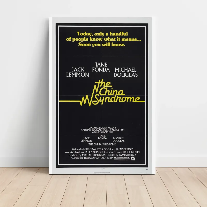 The China Syndrome (1979) Fine Art Movie Poster