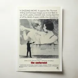 The Conformist (1970) Fine Art Movie Poster