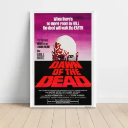 Dawn of the Dead (1978) Fine Art Movie Poster