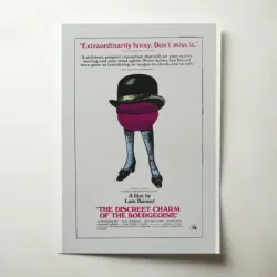 The Discreet Charm of the Bourgeoisie (1972) Fine Art Movie Poster
